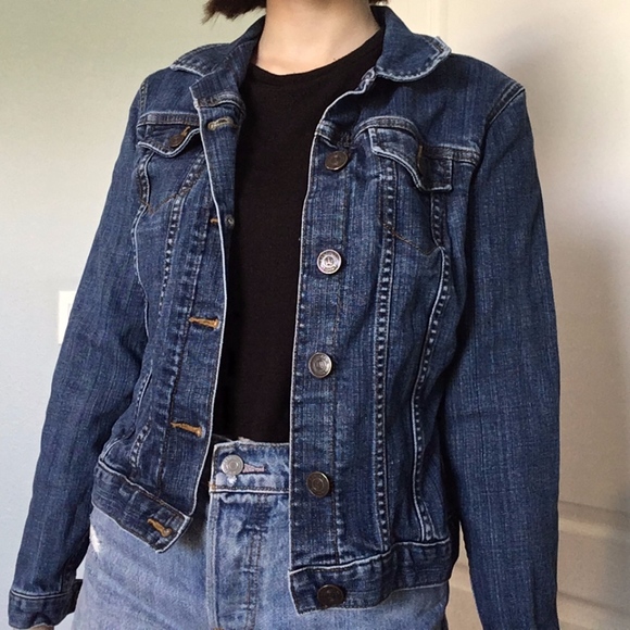 lands end denim jacket